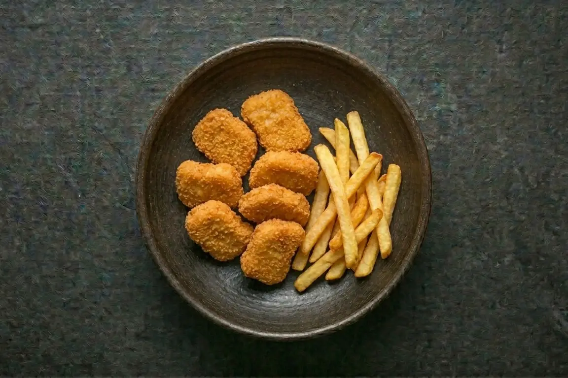 Nuggets Con Papas Infantil