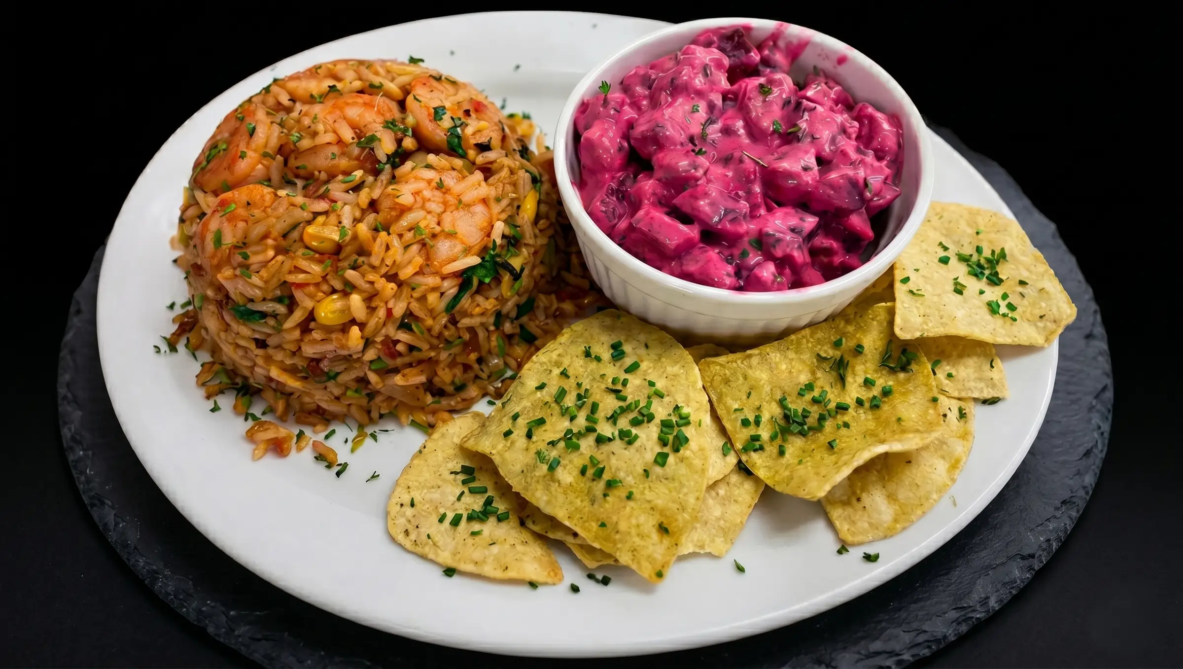 Arroz con Camarones